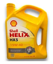 Comprar Aceite Shell Helix Hx5 15w-40 Lubricante Para Motor 4litros