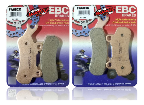 Pastillas De Freno Ebc Brakes Can Am Defender Pro Hd10 976