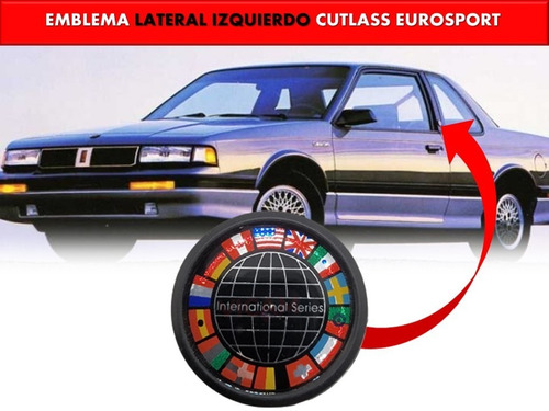 Emblema Lateral Cutlass Eurosport Varios Modelos Izquierdo