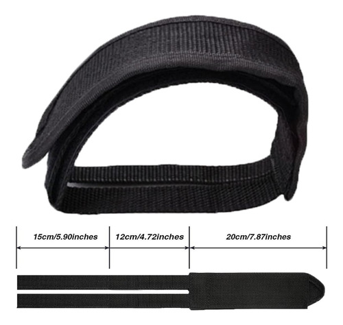 Outgeek 1 Par De Correas De Pedal De Bicicleta Clips De Punt