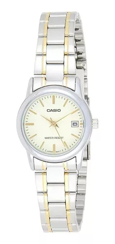 Reloj De Pulsera Casio Ltp-e140 Analógico Para Mujer Color Dorado Correa  Acero Inoxidable Dorado con Ofertas en Carrefour