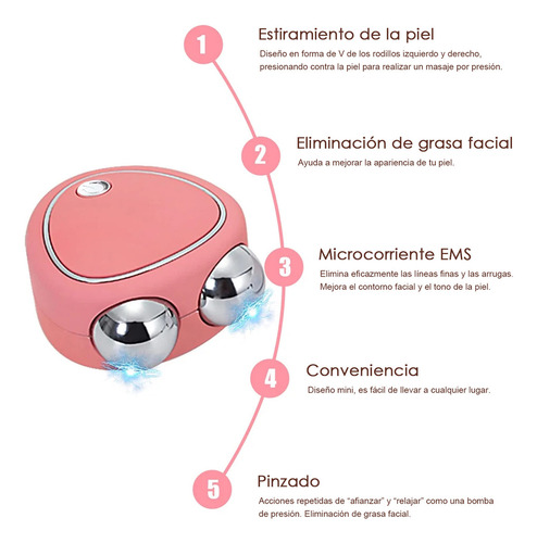 Radiofrecuencia Facial Mertto Color Rosa