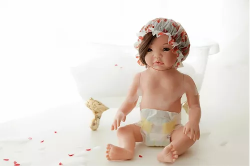 Bebe Reborn Menina Princesa Silicone + Bolsa Promoção