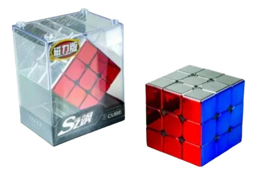 Cubo Cyclone Boys Rubik 3x3 Magnético Metalizado Metallic M