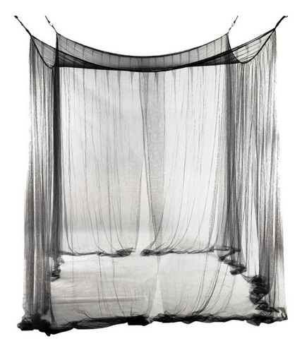 A) 4 Corner Post Bed Canopy Net Full Queen King Size Netting