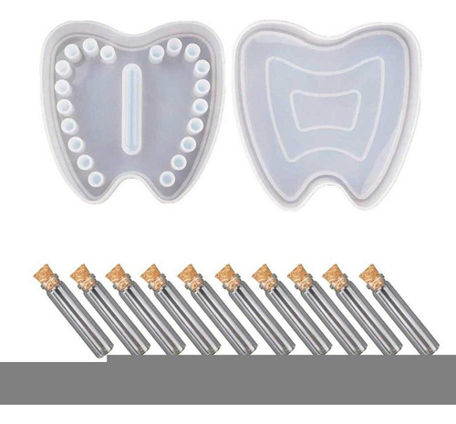 New Caja De Dientes De Bebé Molde De Resina For Niños,