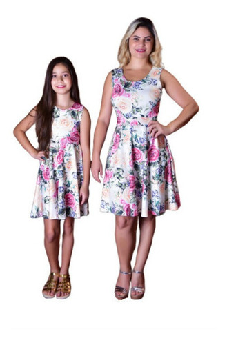 vestidos para mãe e filha iguais