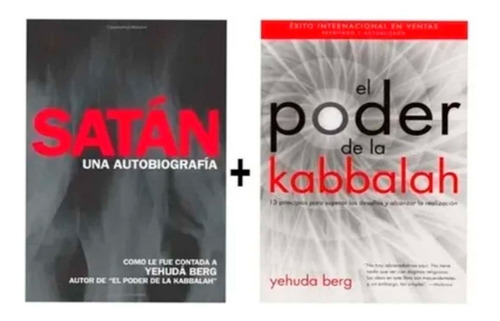  Satán Una Autobiografía + El Poder Del Kabbalah 2x1