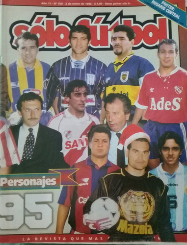 Sólo Futbol N°550.central Campeon Copa Conmebol Y Poster