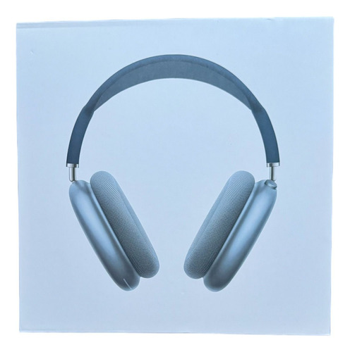 Audífonos Pro Max Diadema Over-ear Bluetoth Inalámbricos Oem Azul/celeste