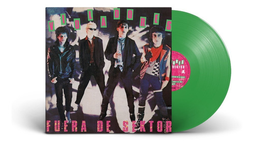 Lp Vinilo, Los Violadores Fuera De Sektor Vinilo Verde 2022