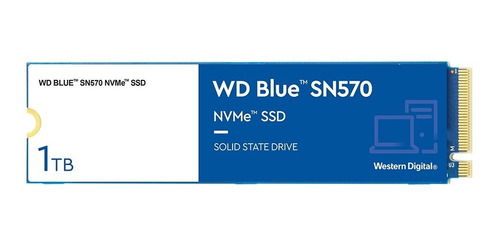 Disco Sólido Ssd Interno Western Digital  Wds100t3b0c 1tb