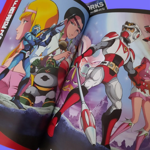 Super Robot And Hero Art Works Illustration Artbook