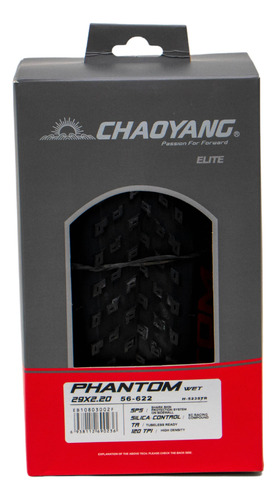 Pneu Mtb Chaoyang Phantom Wet Elite Aro 29x2.20 120 Tpi Tr