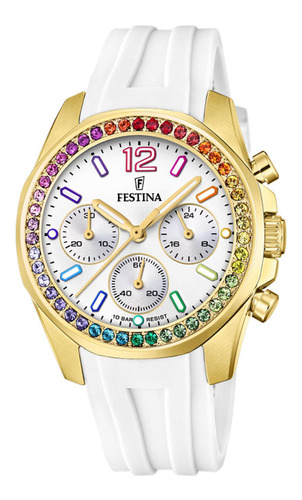 Reloj F20650/2 Plateado Festina Mujer Boyfriend Collection