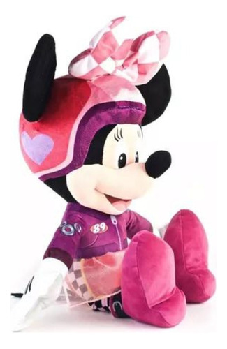 Minnie Mouse Disney Peluche Traje De Carrera 50 Cm 26943