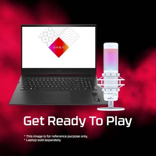 Micrófono Hyperx Quadcast S Con Condensador Usb Rgb Para Pc/