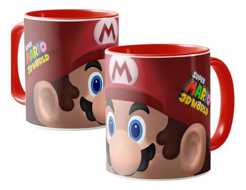 Mug Super Mario 3d World Taza Ceramica 11 Onz