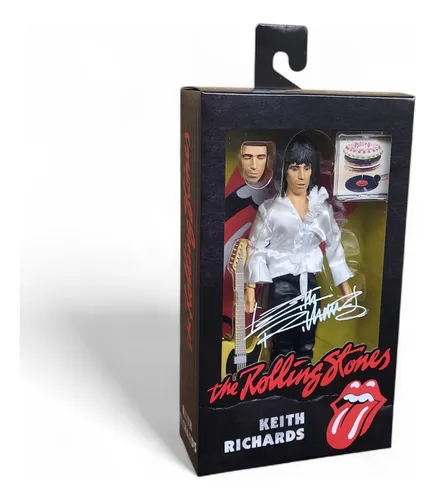 Neca Clothed Action Figure The Rolling Stones Keith Richards