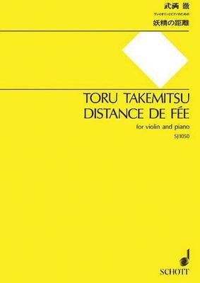 Distance De Fee - Toru Takemitsu (paperback)