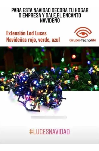 Luces Navidad Led 10 Metros