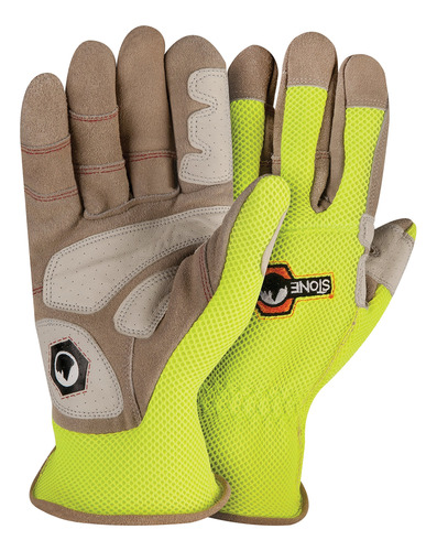 Guante Trabajo Xl Stonebreaker High-viz Pro, Amarillo Seguri