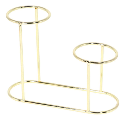 Soporte De Bola De Vidrio Base De Exhibición De Bola Dorado