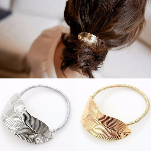 Diadema Elástica Con Hojas Para Mujer A Fashion Acc 6004