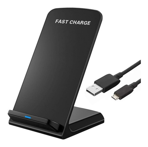 Cargador Inalambrico Qi Fast Charger O Carga Rapida De Base®