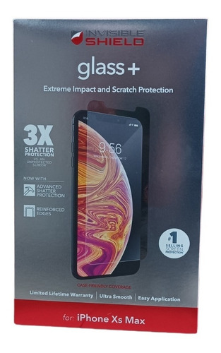 Pelicula Invisible Shield Glass P/ iPhone 11 Pro Max Xs Max
