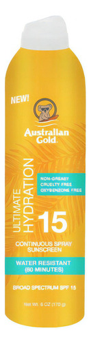 Australian Gold spf 15 spray protector solar aerosol