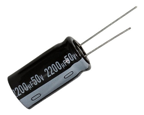 Condensador - Filtro - Capacitor 50v 2200uf Electrolitico