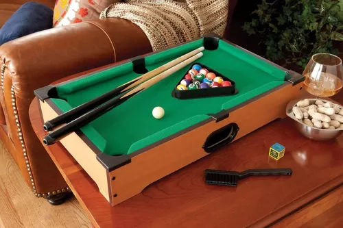 Mesa De Sinuca Mini Bilhar Jogo Brinquedo Infantil Divertido Snooker Pica  Pau Tacos Bolas, Magalu Empresas