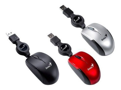 Imagen 7 de 7 de Mouse mini Genius Micro Traveler negro