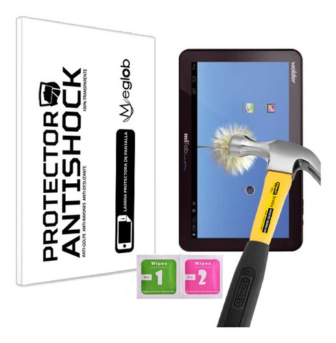 Protector De Pantalla Anti-shock Tablet Wolder Mitab Lion