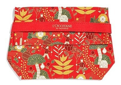 L'occitane - Nécessaire Estampada Vermelha