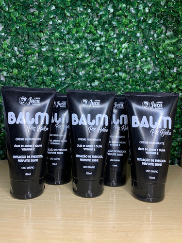 06 Balm Pós-barba Pele Macia Perfumada E Hidratada 150g Juca