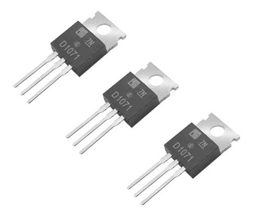 Transistor 2sd1071 Transistores Npn Alto Voltaje  3 Unidades