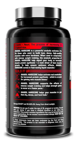 Anabolico Activador Constructor Muscular 60 Pastillas