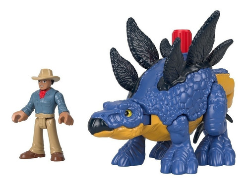 Imaginext Jurassic World Stegosaurus & Dr.