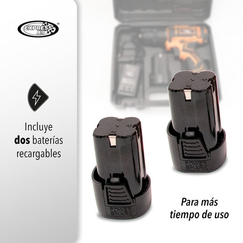 Imagen 7 de 8 de Taladro Atornillador Inalambrico 16.8v Recargable Eléctrico