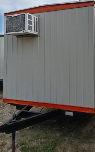 Caseta Traila Remolque Camper Oficina Móvil Sin Wc Para 7