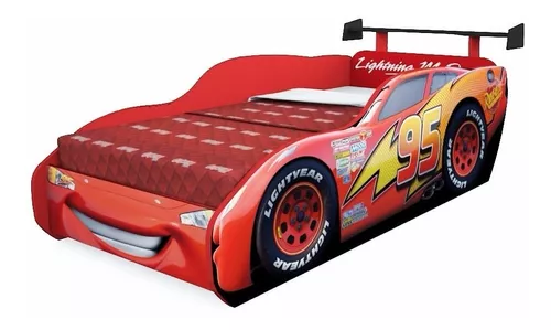 Cama Infantil Carros Disney Star com Aerofólio ? Pura Magia