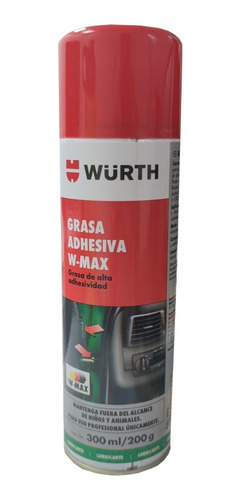 Grasa Adhesiva W-max Wurth