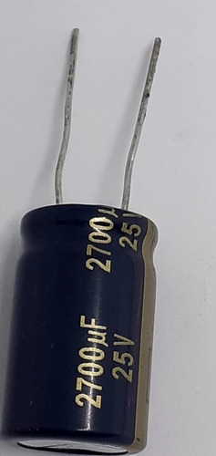10 Pack Capacitor Electrolitico 2700uf, 25v Mce Radial