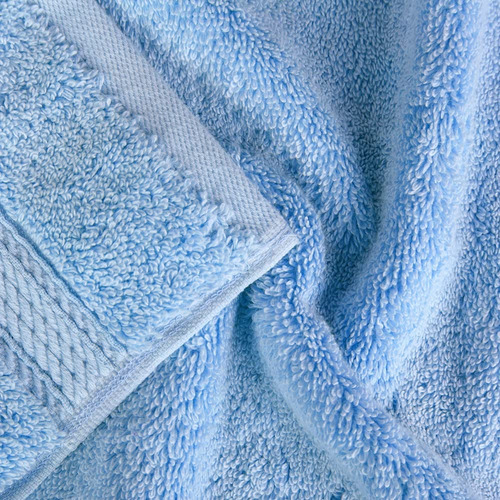 Juego De 3 Toallas Color Azul Claro Madison Ts