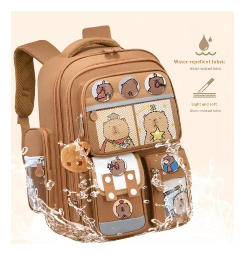 Mochila Escolar De Capibara Para Capibara