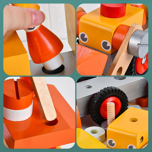 Desmontagem Montagem Porca Carro Montagem Carros Brinquedo