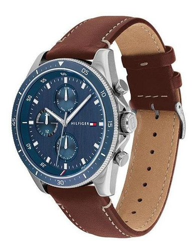 Imagen 2 de 5 de Reloj Tommy Hilfiger Caballero Color Marrón 1791837 - S007