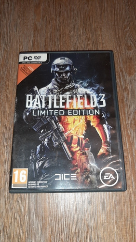 Juego De Pc Computadora Battle Field 3 Limited Edition 2 Cds